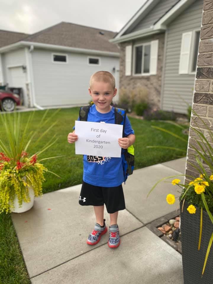 First day of kindergarten